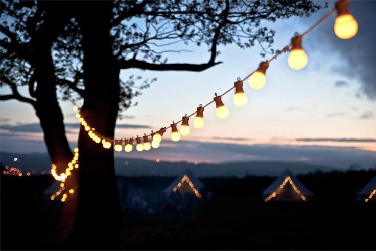 Outdoor Lighting: A Surprise Wedding Engagement Party