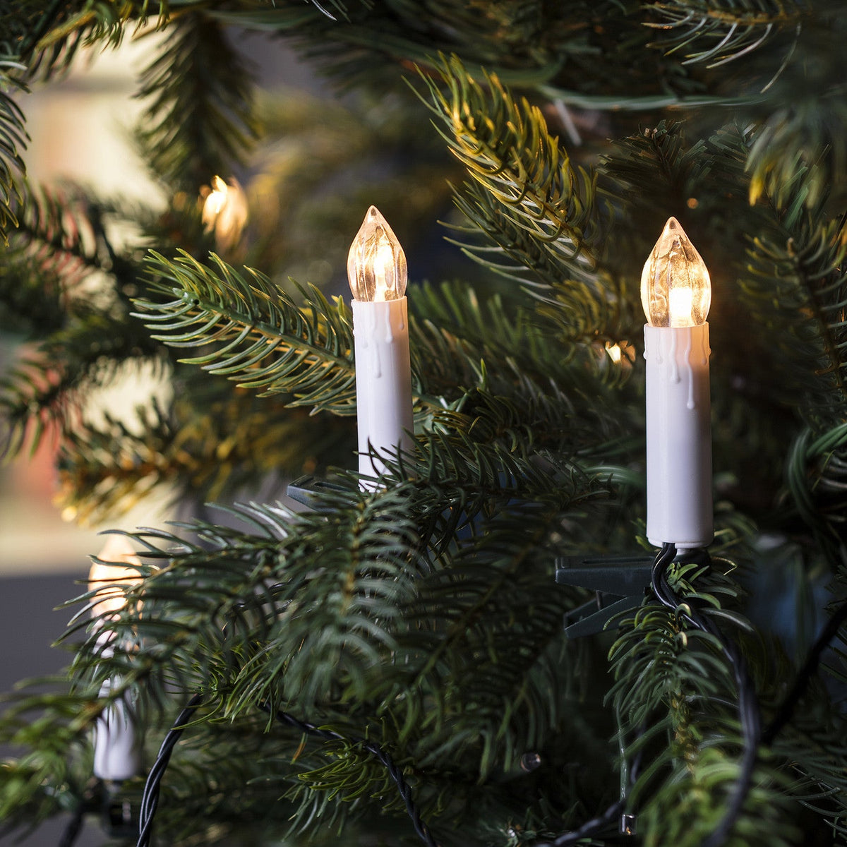 20 LED Battery-Operated Willow Branch Lights - Warm White For Xmas Tree Decor