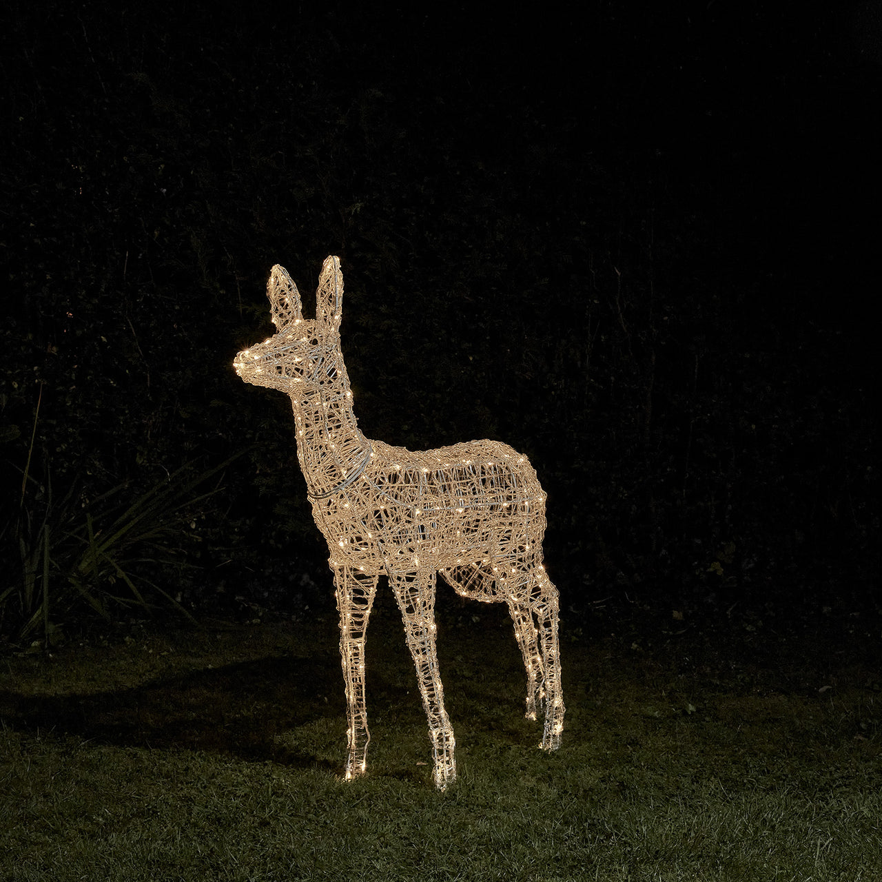 Swinsty Doe Dual Colour LED Battery Operated Outdoor Reindeer
