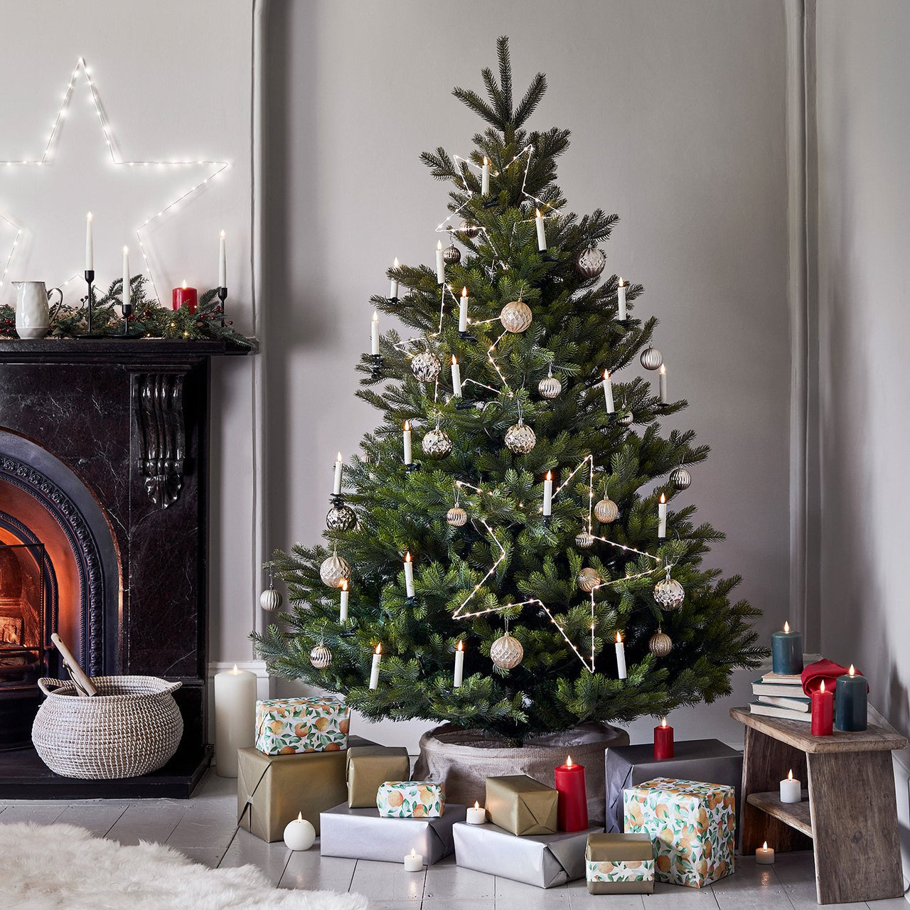 10  TruGlow® Christmas Tree Candle Lights