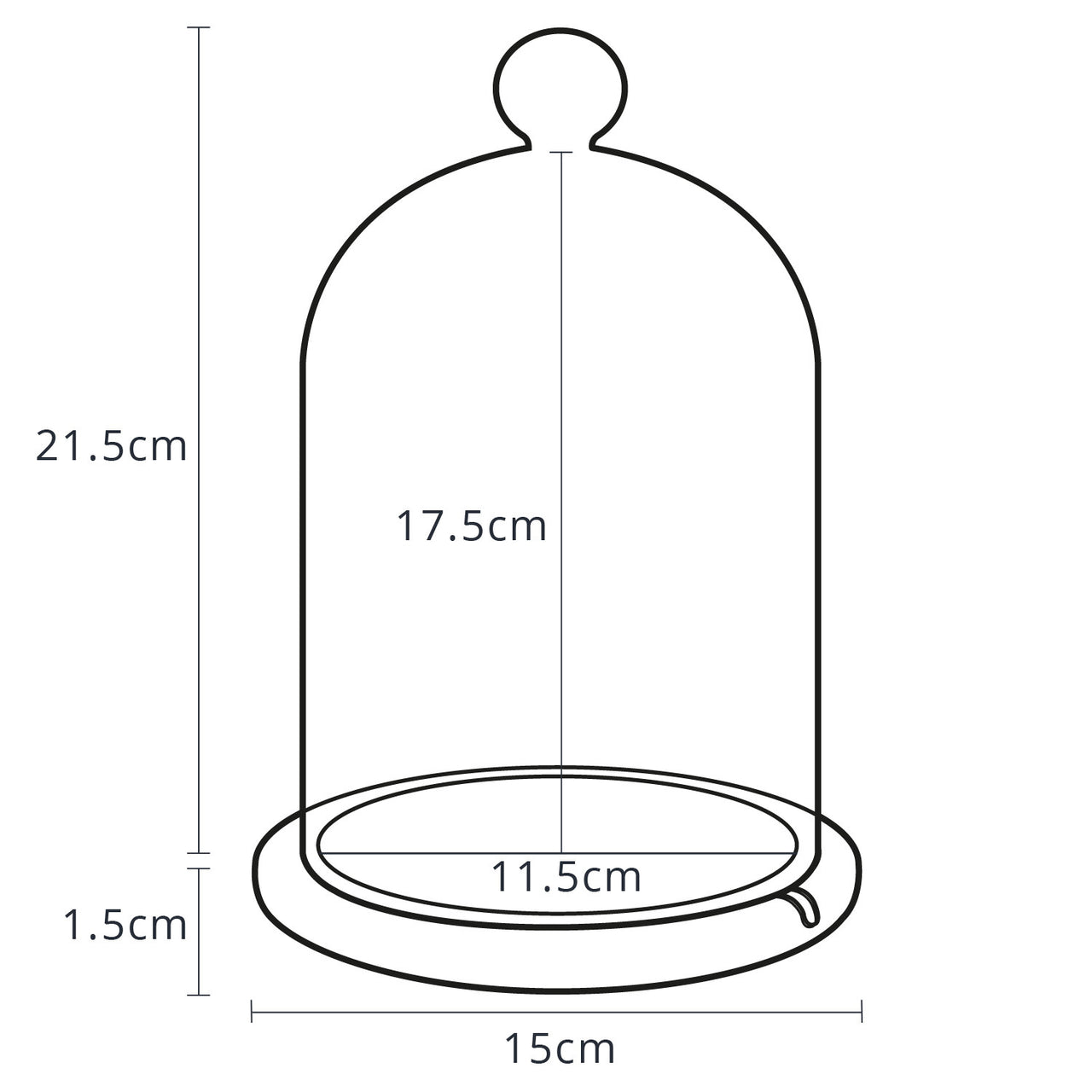 Star Micro Light Large Bell Jar Bundle