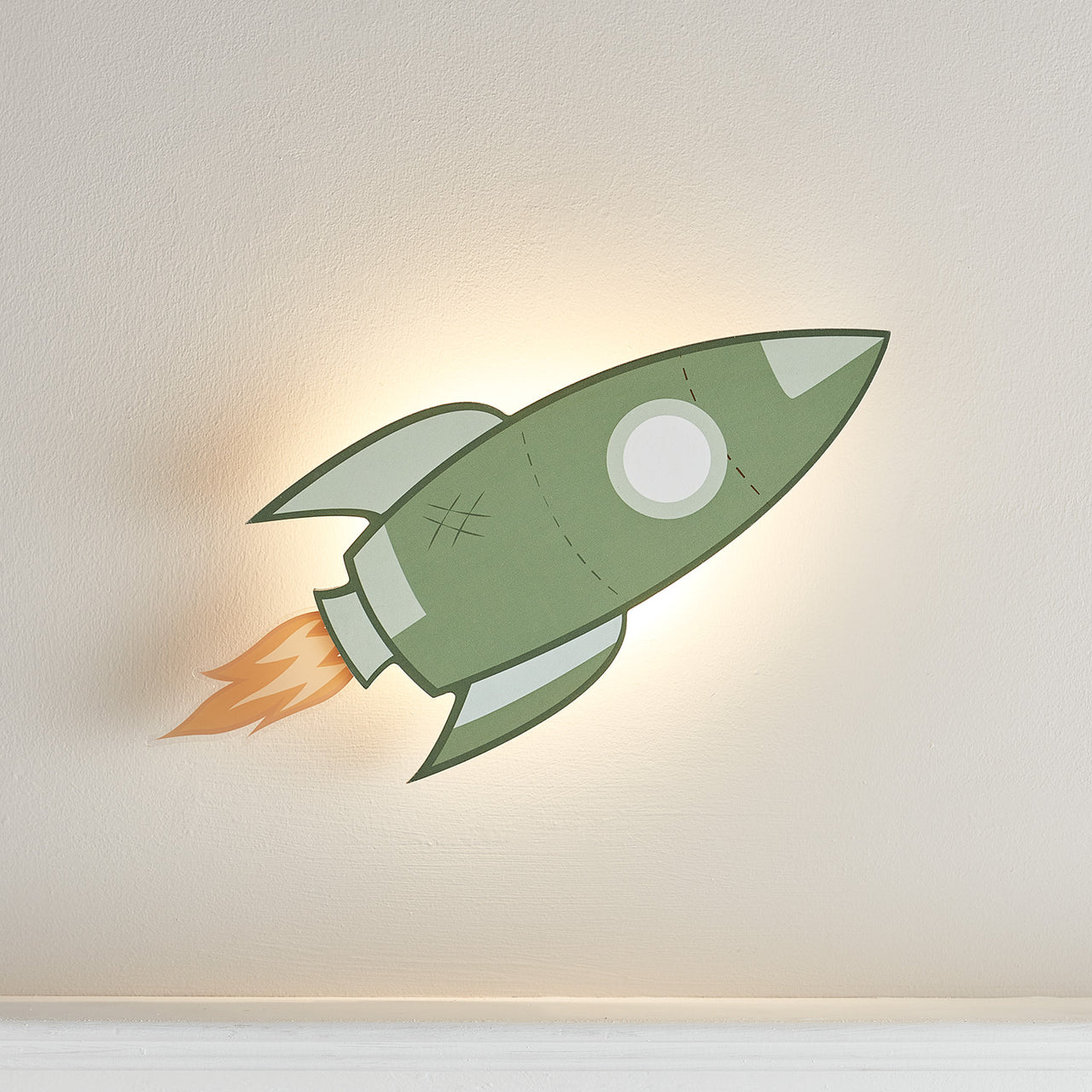 Rocket Children's Wall Light