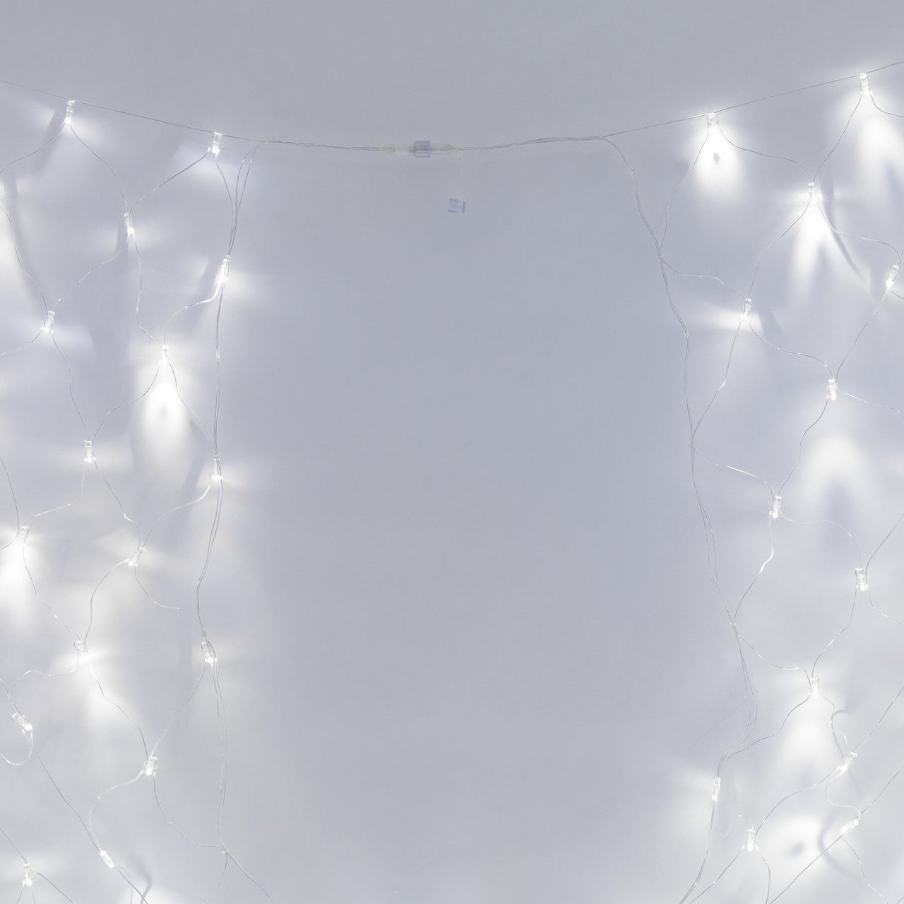 Core Connect 10m x 2m 700 White Connectable Net Lights Clear Cable