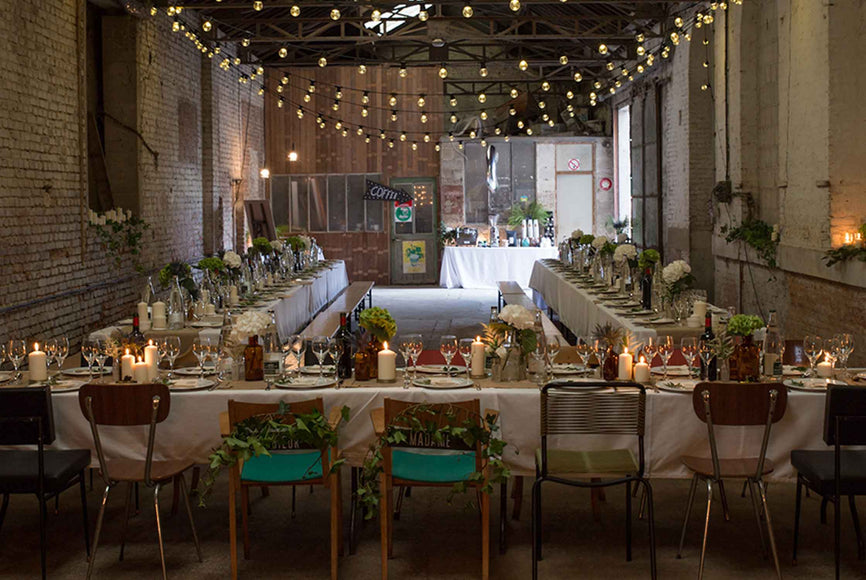 Urban Wedding Light Ideas