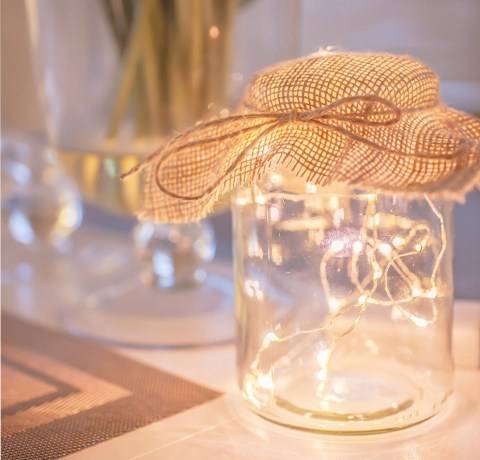 Create Your Own Copper Wire Mason Jar Fairy Light