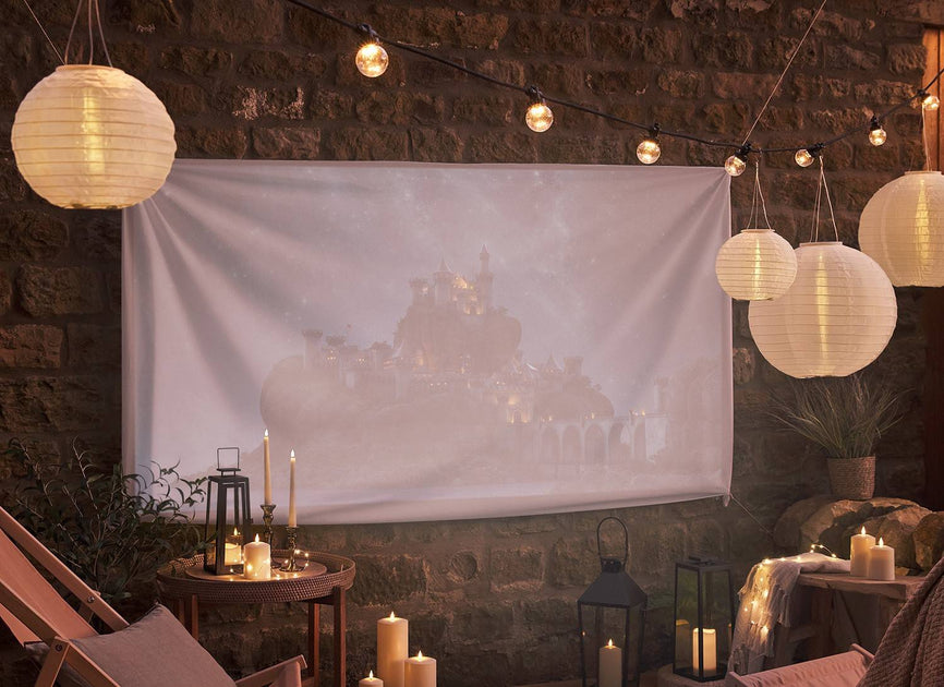 Create an Outdoor Movie Night at Home