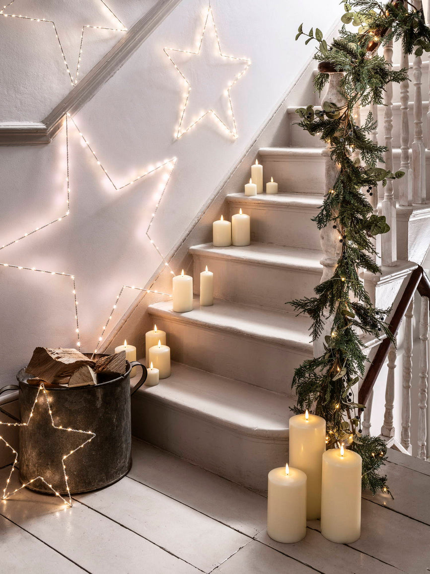 Styling Christmas Star Lights