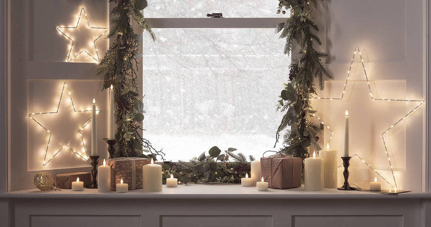 Christmas Window Styling - The Season of Sharing