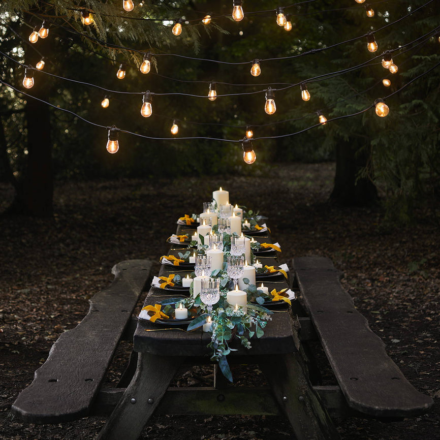 Outdoor Wedding Lighting Guide