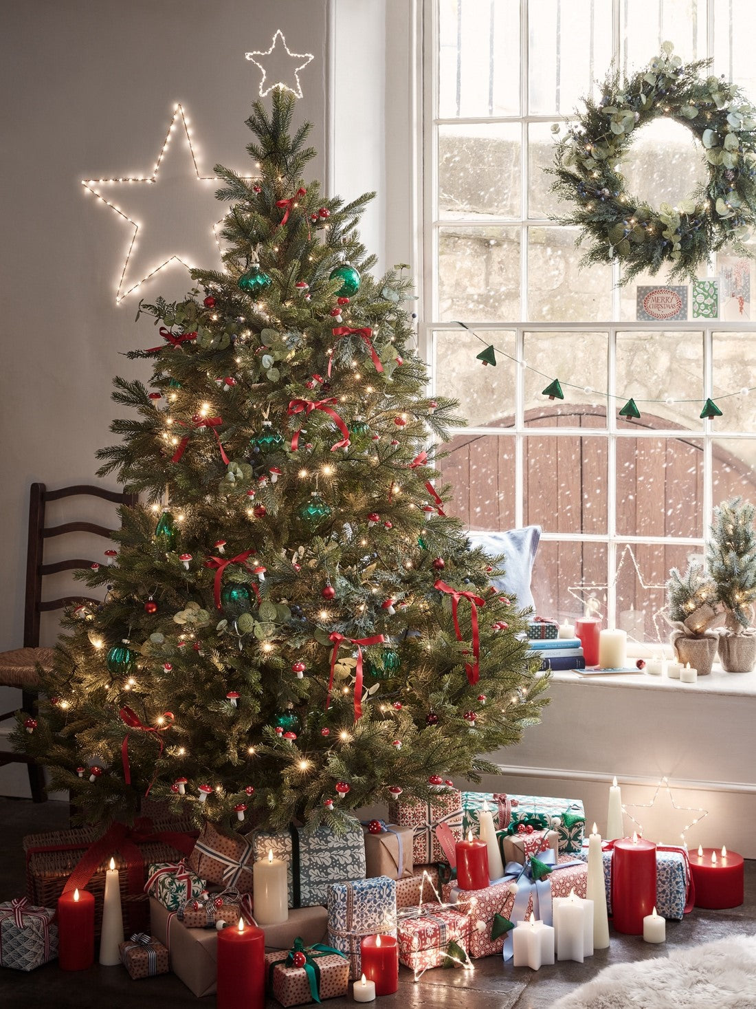 Christmas Tree Lights | LED Christmas Tree Lights – Lights4fun.co.uk