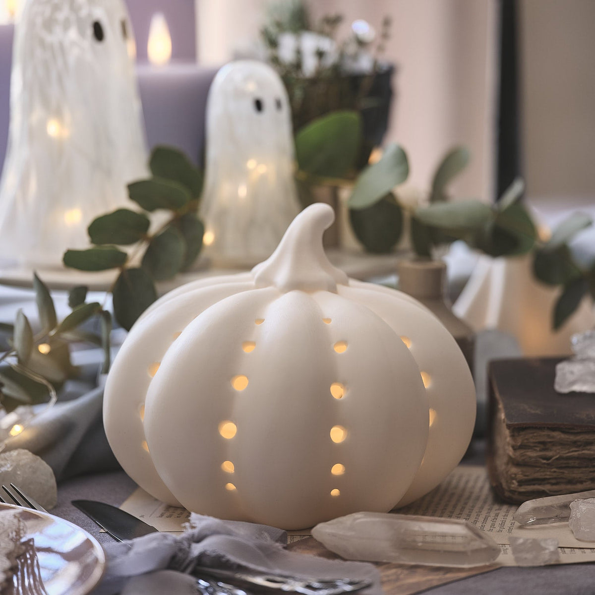 Small Led Pumpkins Pumpkin Lights | LED Light Up Pumpkins UK