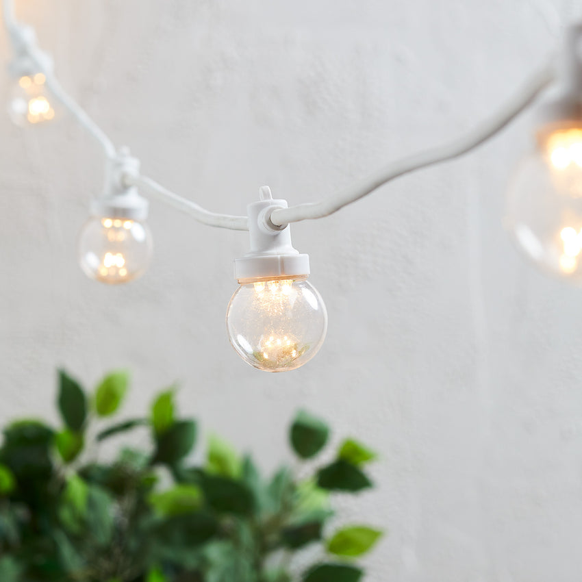 Pro connect white festoon lights