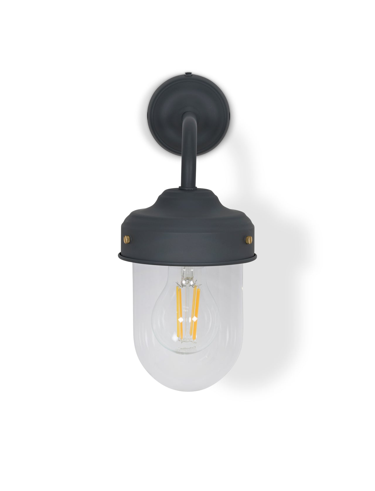 Thurlaston Barn Light Carbon Steel