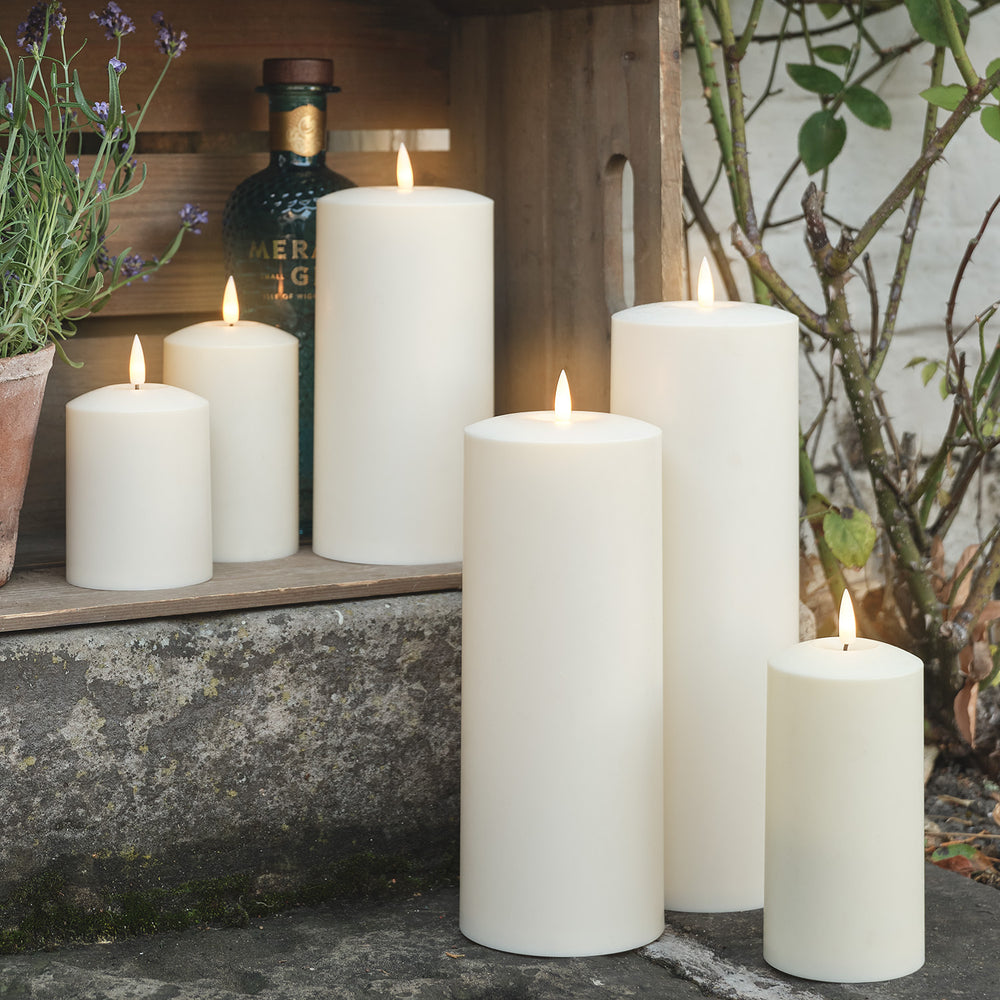TruGlow® Waterproof Outdoor Candle 20cm
