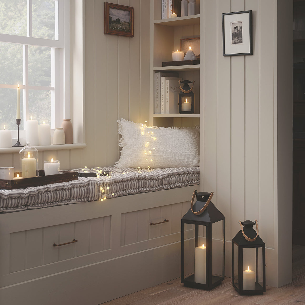 Pearl Micro LED Battery Cluster Lights