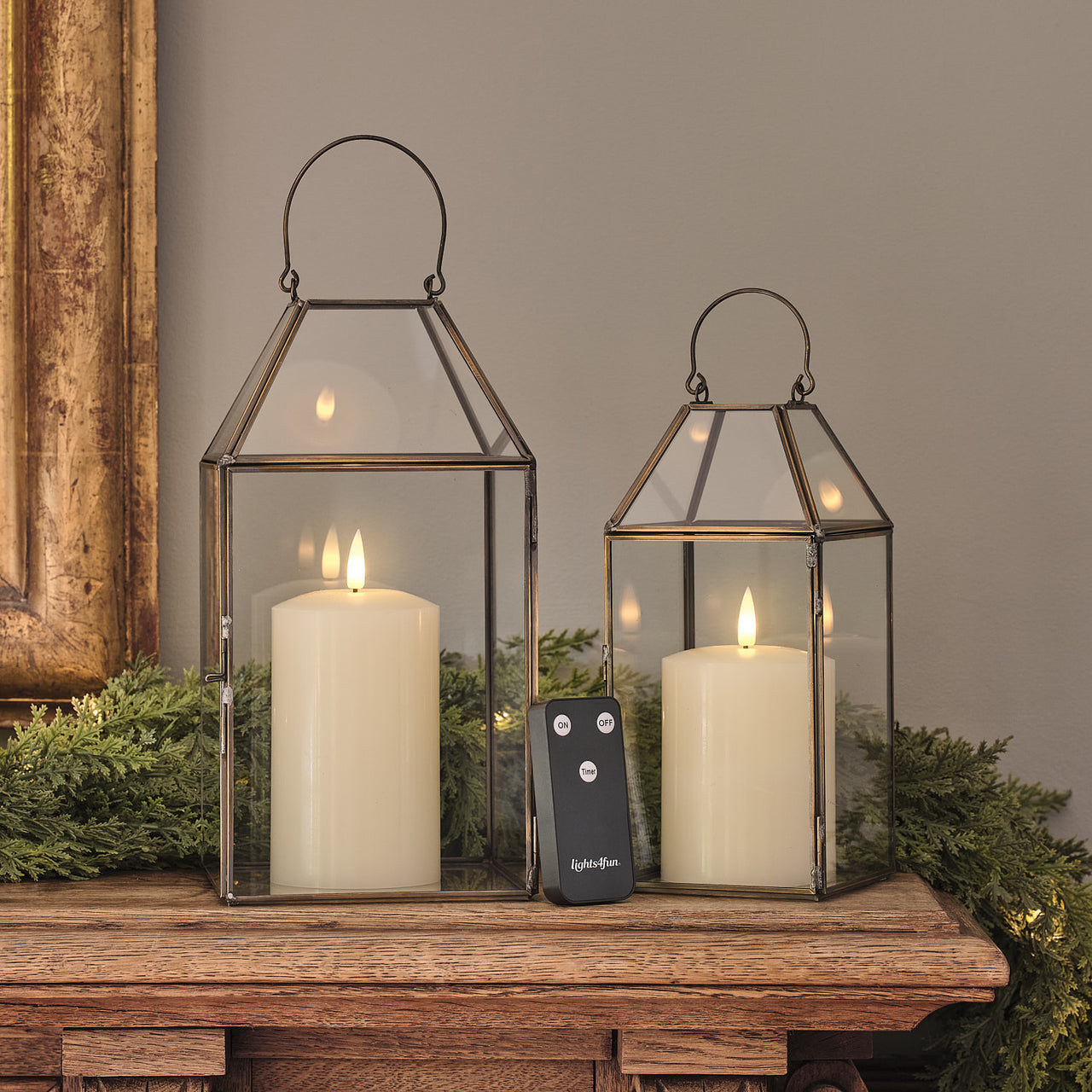 Vicarage Gold Lantern Duo