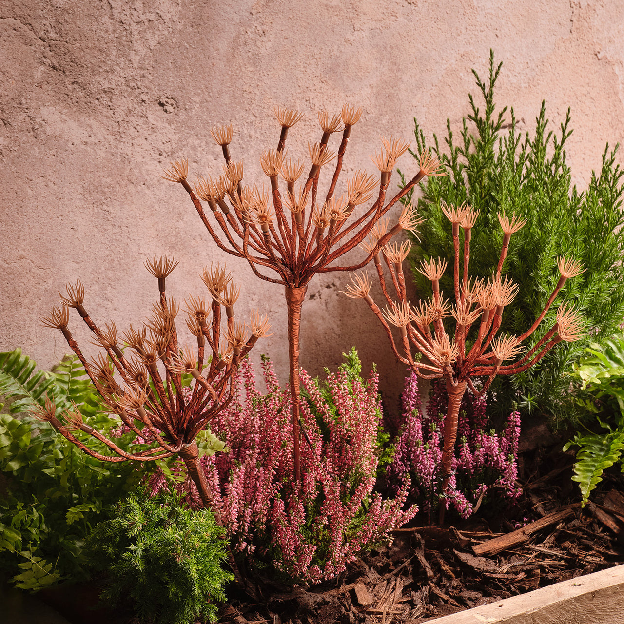 Set of 3 Dandelion Solar Stake Lights