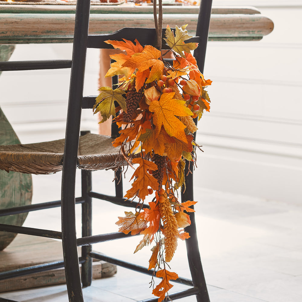 Berry & Pinecone Bough Autumn Decoration