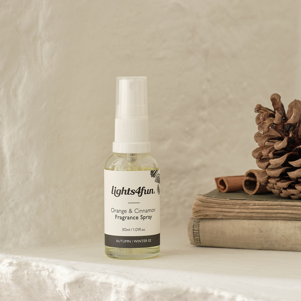 Autumn Winter 02 - Orange & Cinnamon Room Fragrance Spray for Wreaths & Garlands