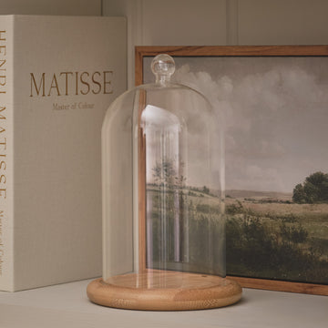 Regular Glass Dome Bell Jar 20cm
