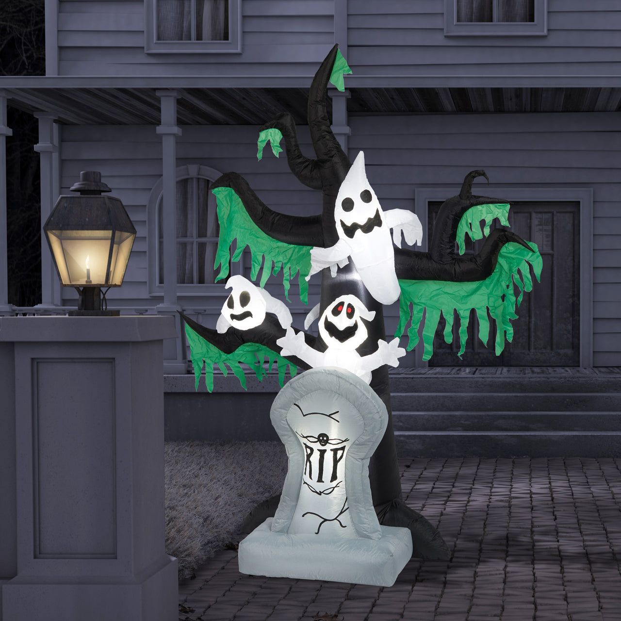 2.1m Gravestone & Ghost Halloween Inflatable