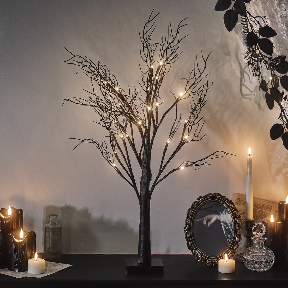 70cm Halloween LED Twig Tree