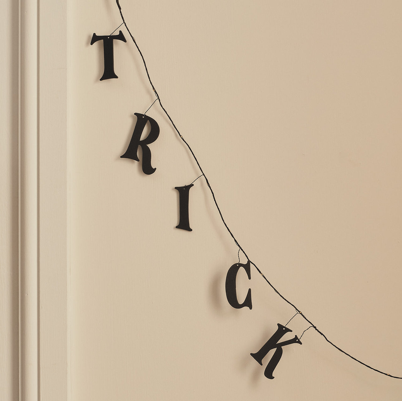 1.6m Trick or Treat Halloween Micro LED Garland