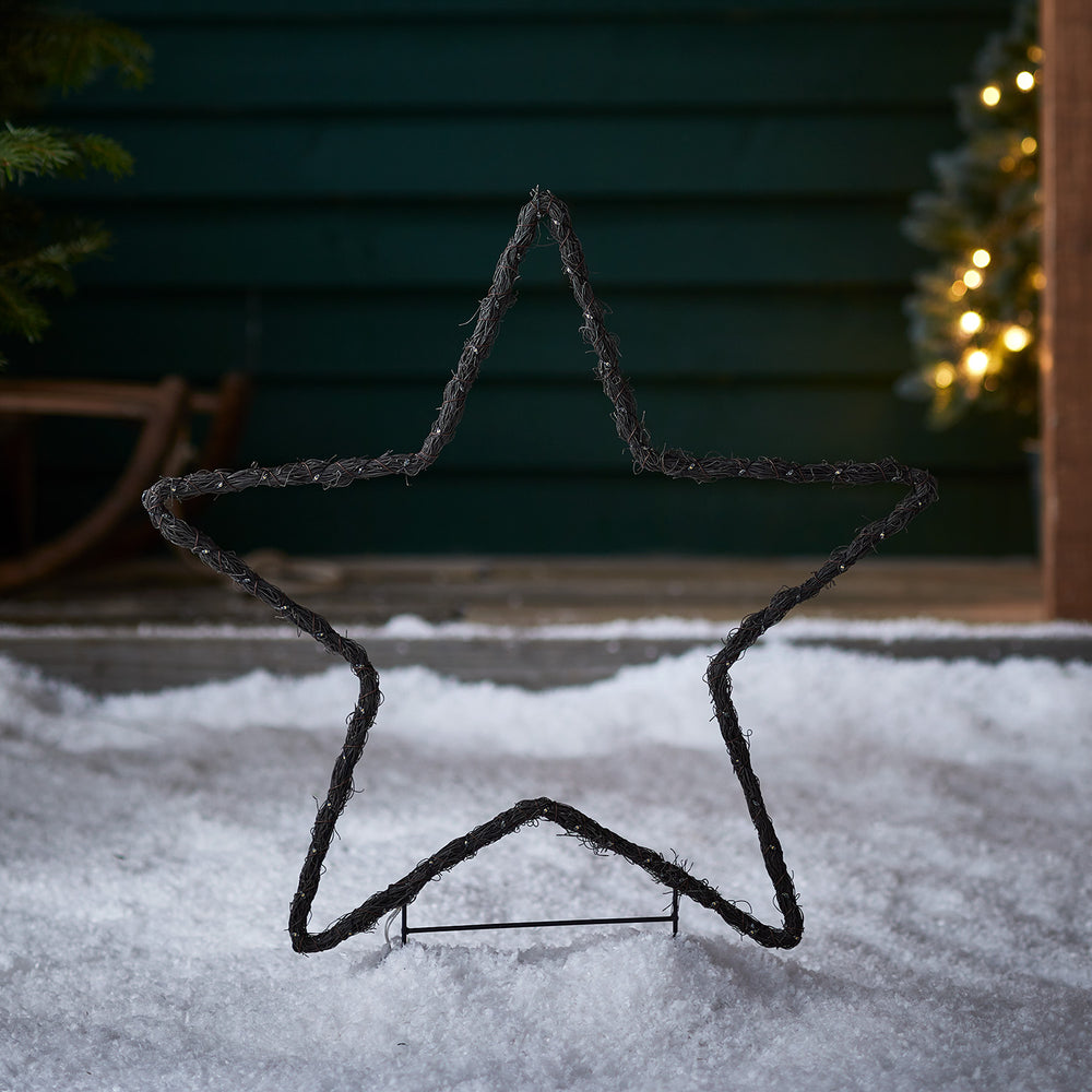 Willow Outdoor Star Christmas Stake Light