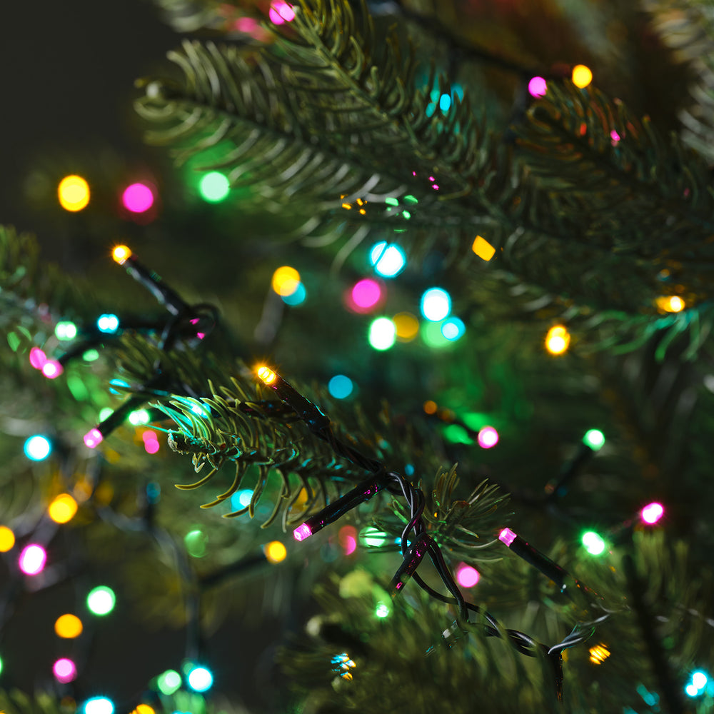 1000 Soft Multi Coloured LED Compact Lights