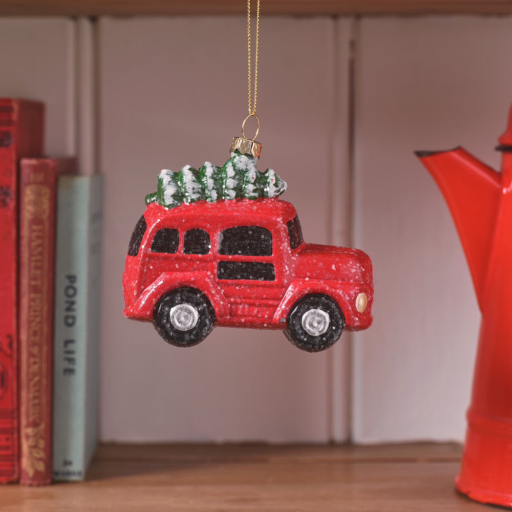 Set of 3 Christmas Car Decorations