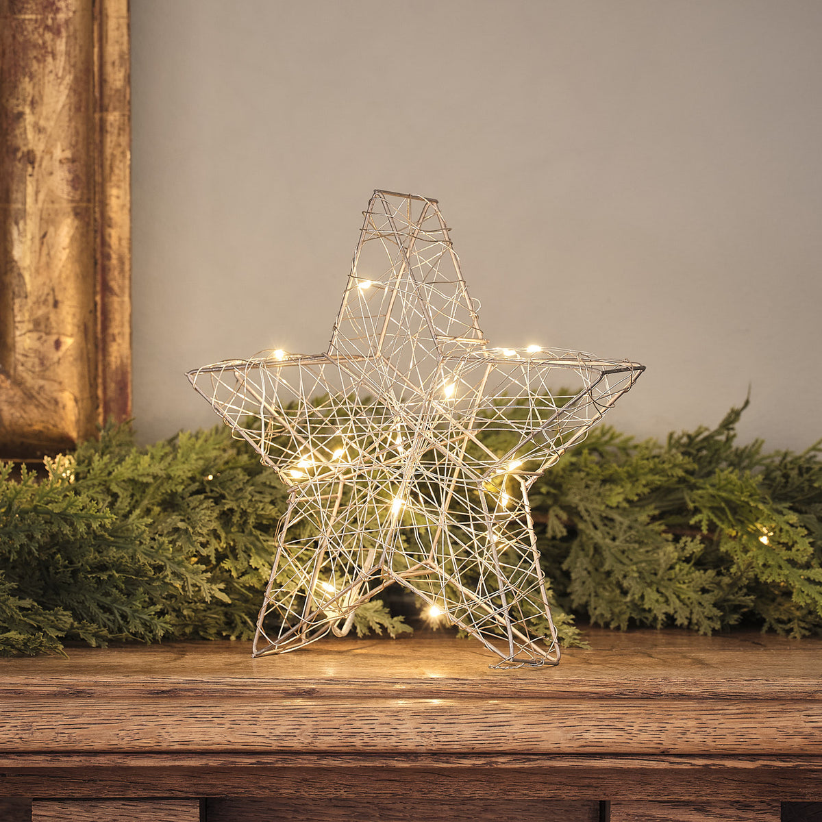 Mini Silver 3D Micro Light Star