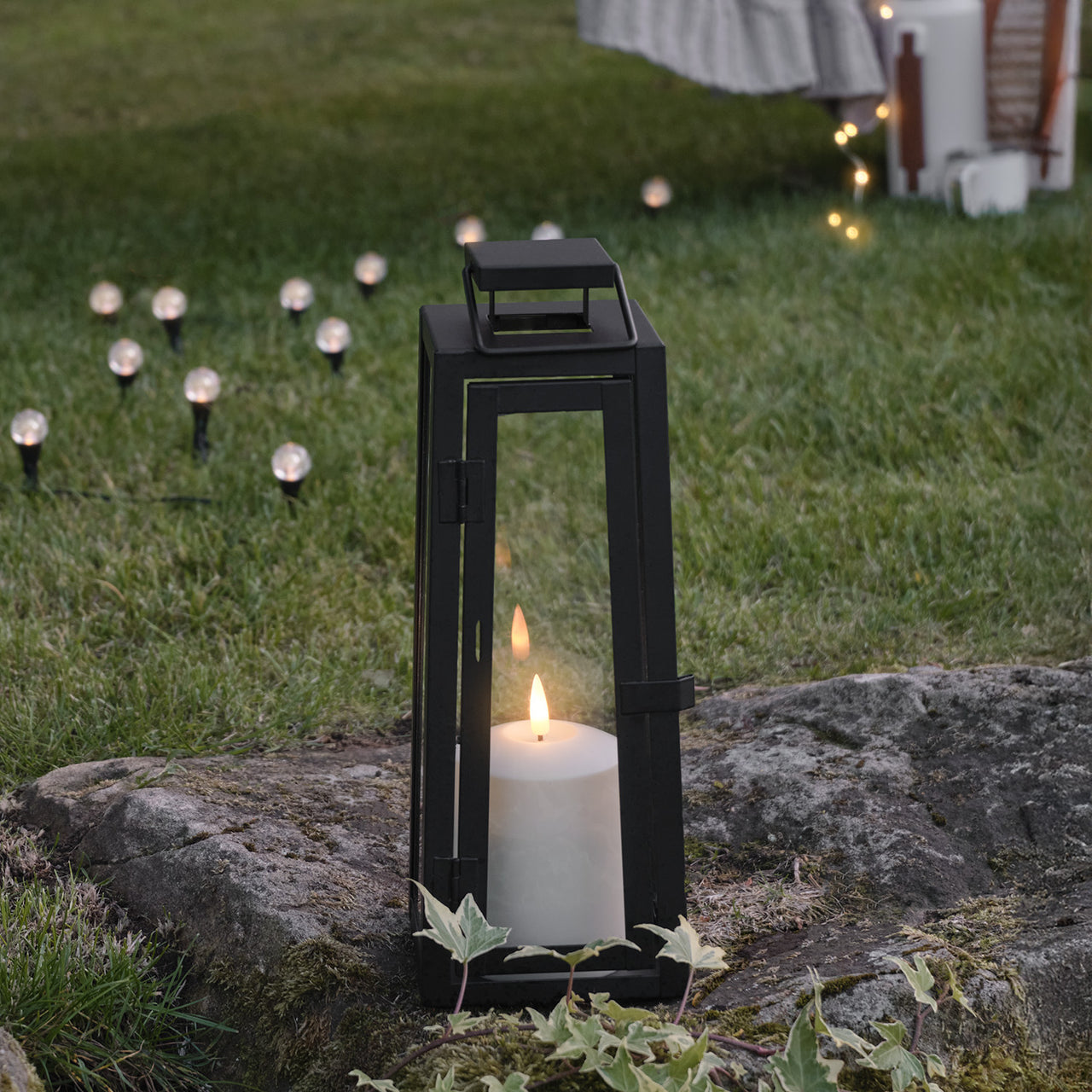Porto Lantern Duo with TruGlow® Candles