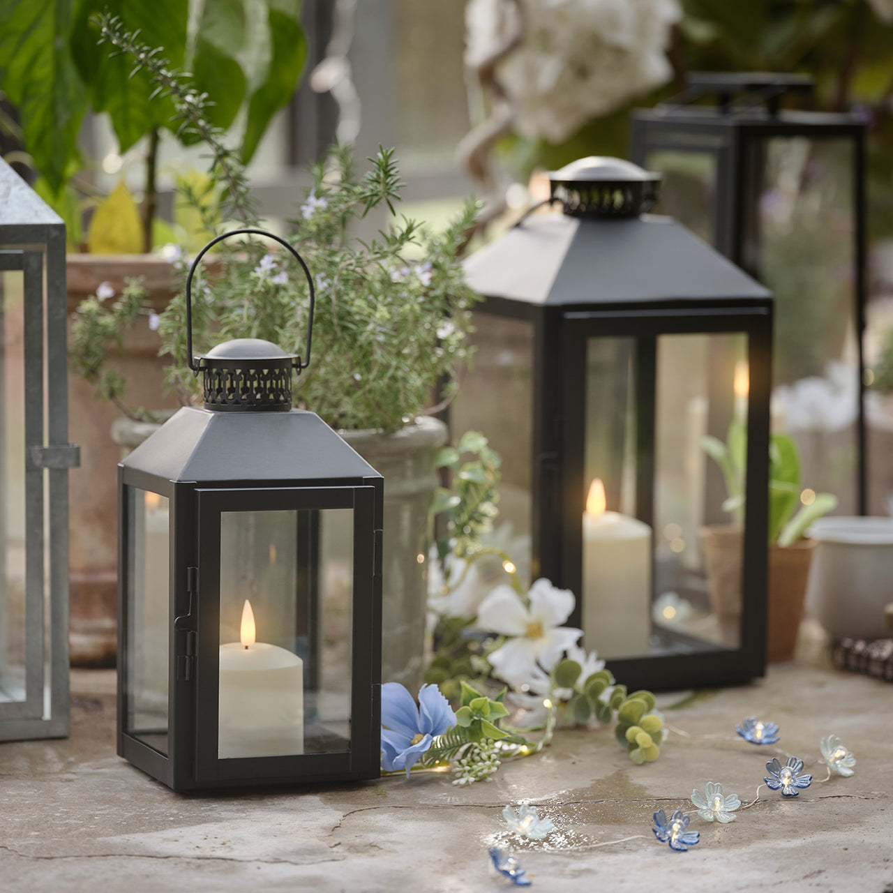 Seaton Lantern with TruGlow® Candle
