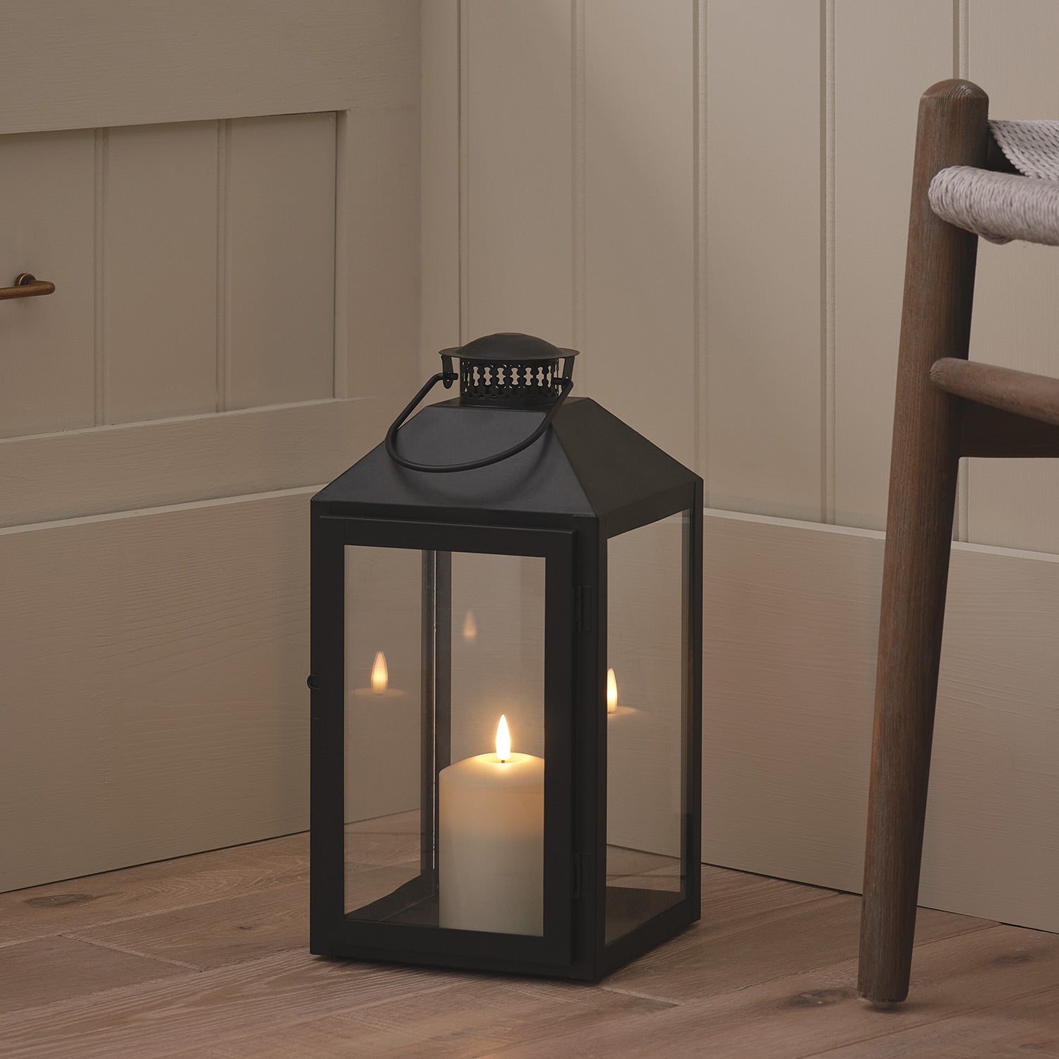 Seaton Lantern Duo with TruGlow® Candles