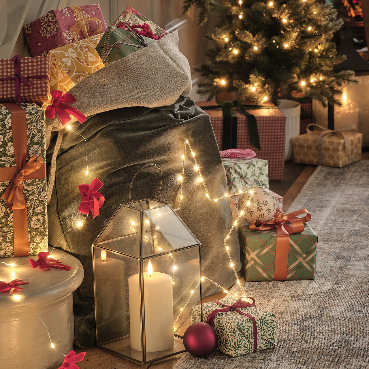 Vicarage Gold Lantern Duo
