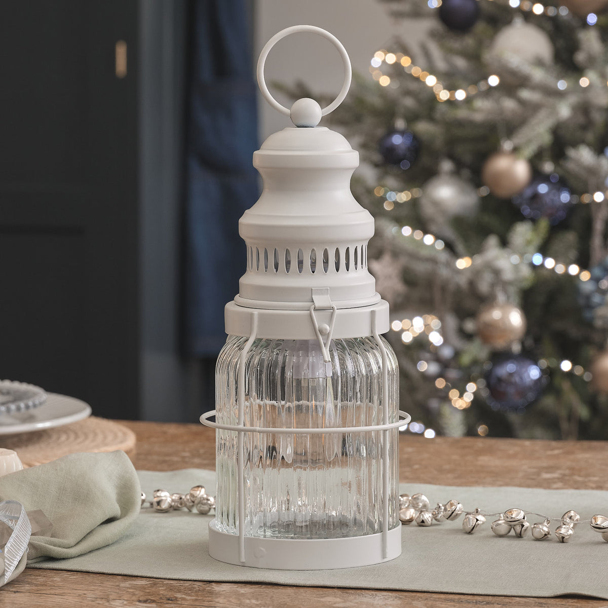 Alaska Storm Rechargeable Outdoor Filament Lantern