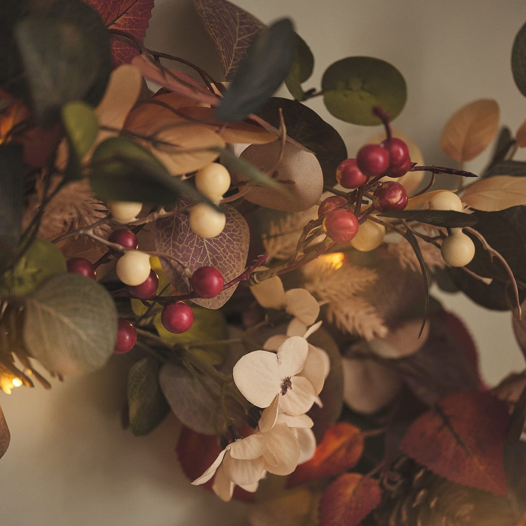 Berry harvest wreath
