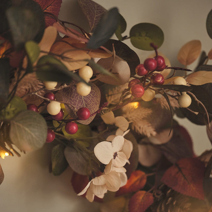 Berry harvest wreath