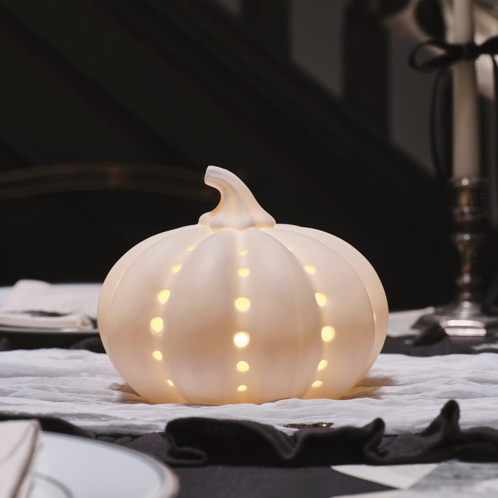 Ceramic Pumpkin Light
