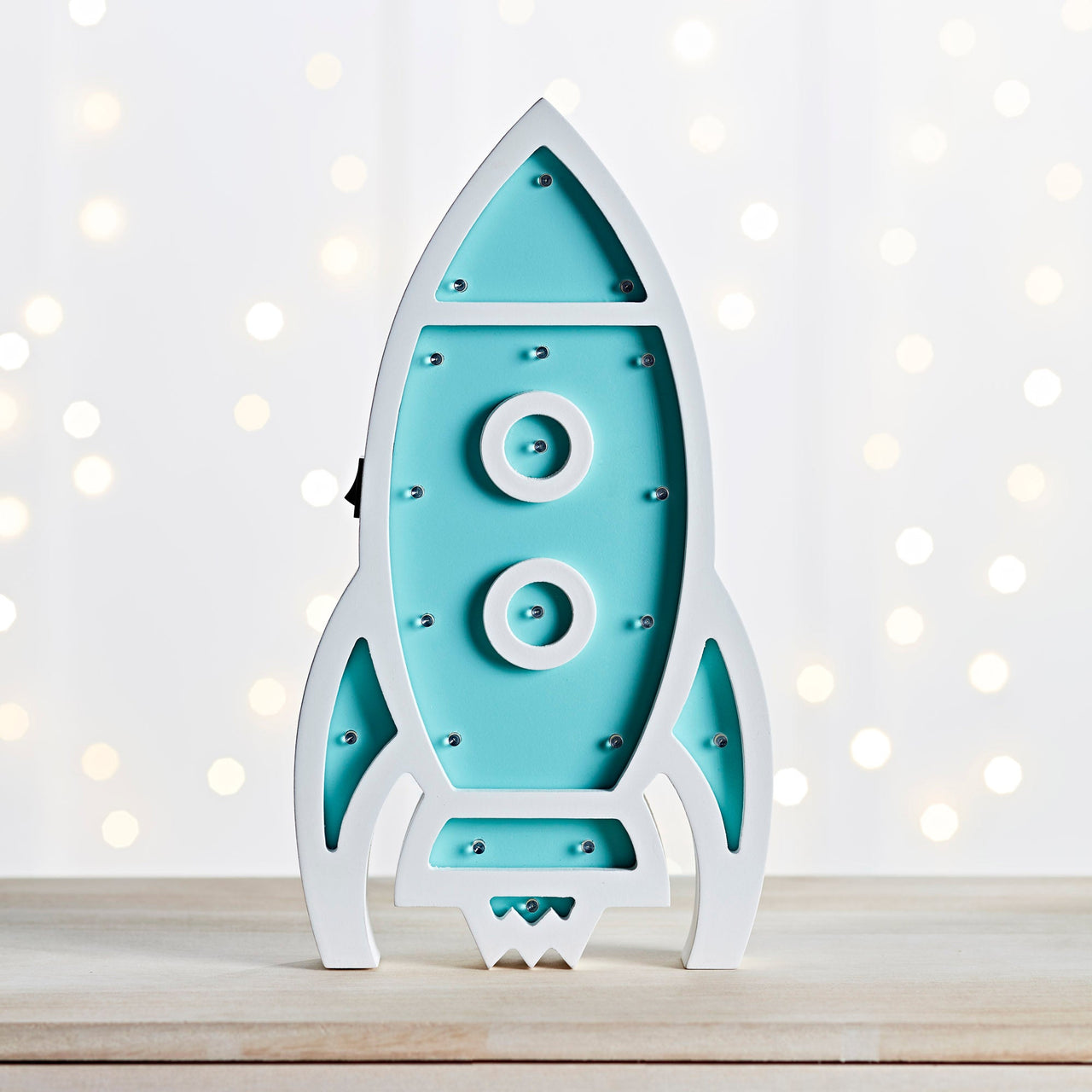 Children's Rocket Night Light - Main Image