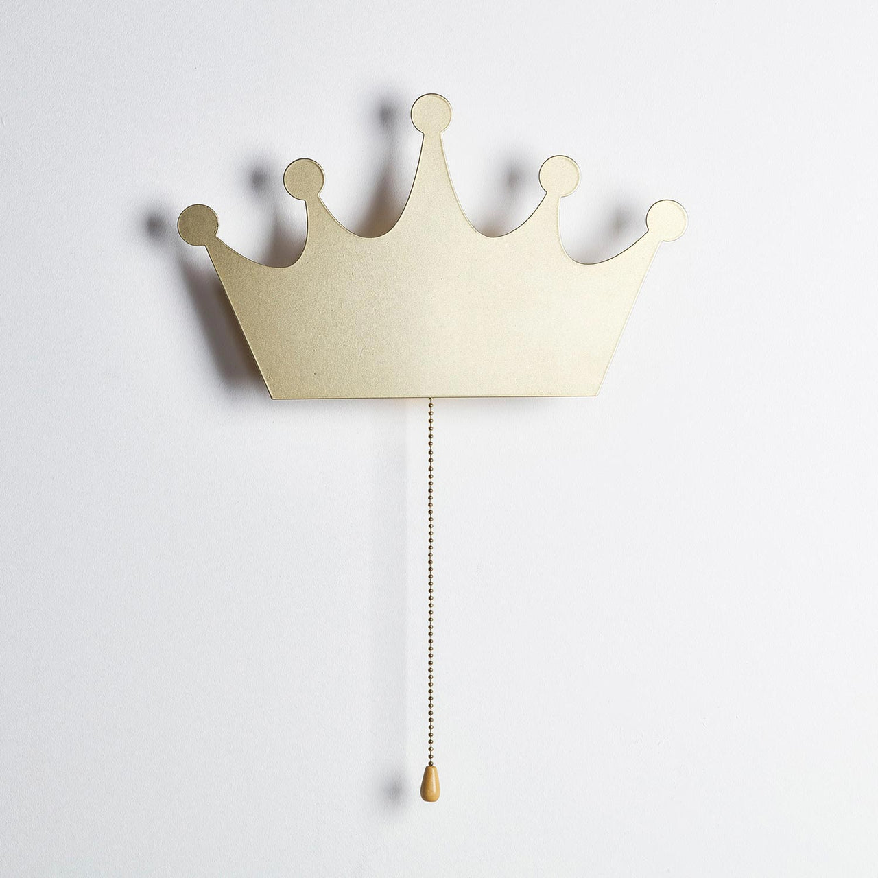 Gold Crown Wall Light