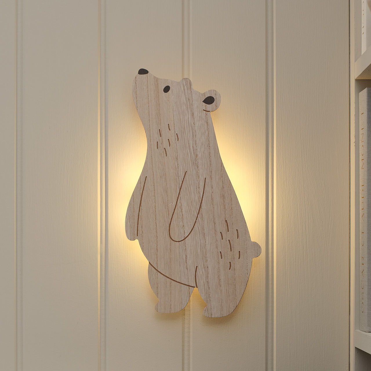 Curious Bear Children's Wall Light