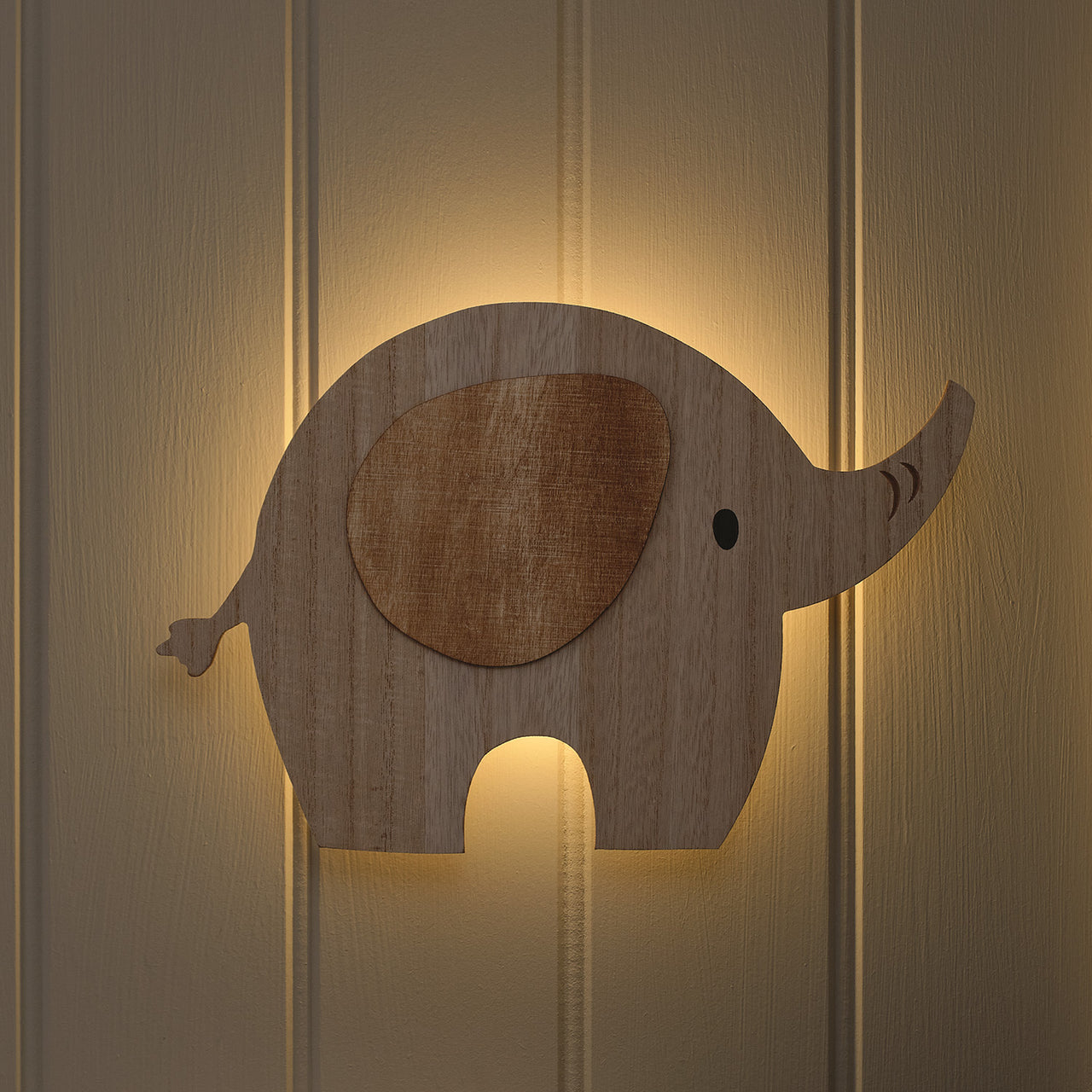 Ernie Elephant Children's Wall Light