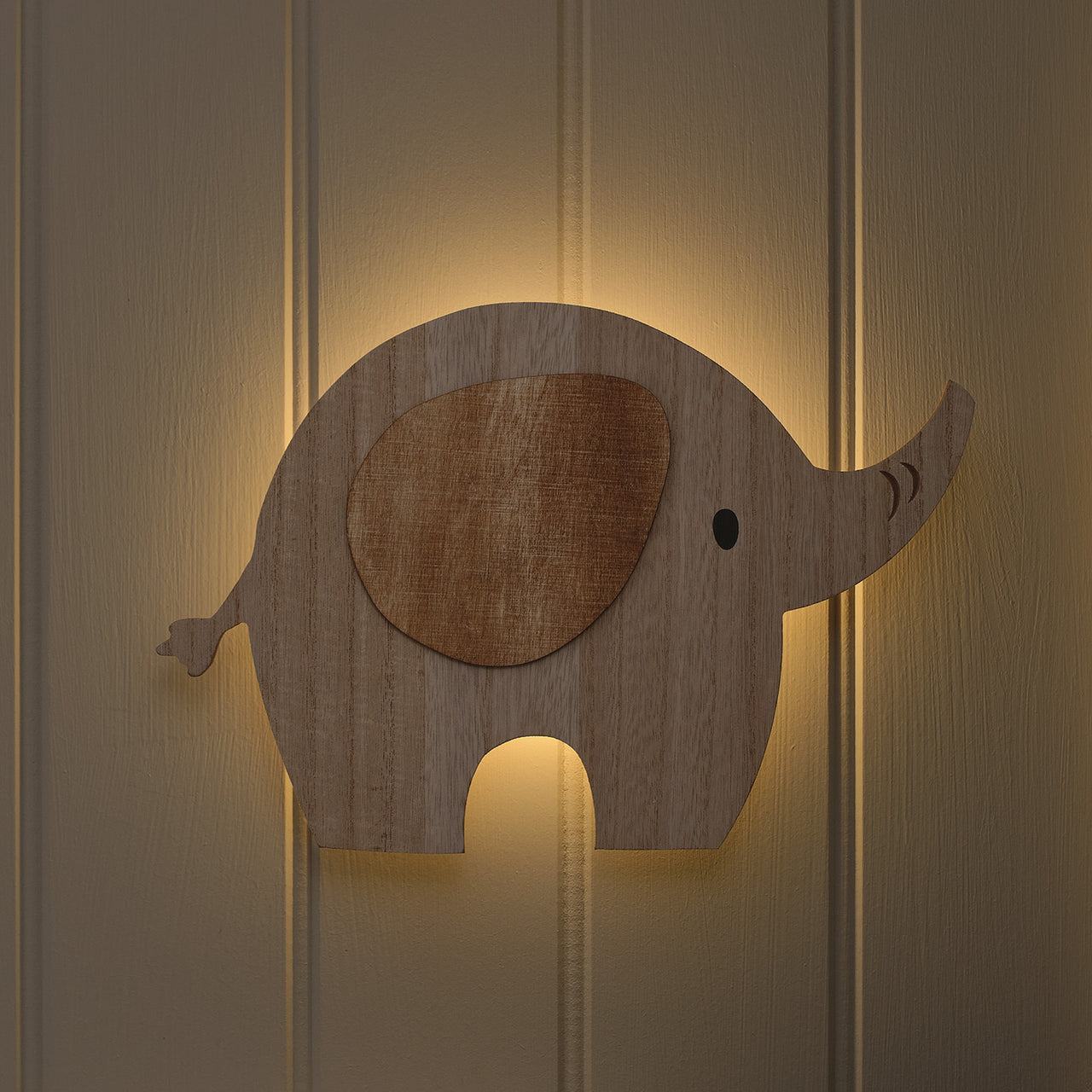 Ernie Elephant Children's Wall Light