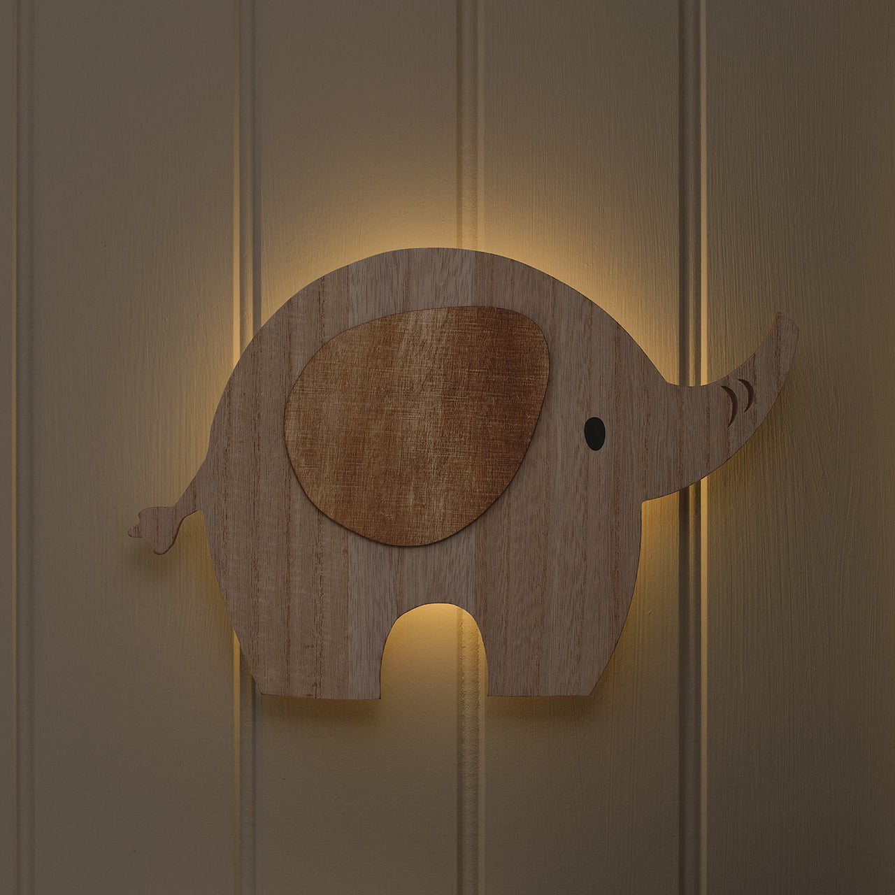 Ernie Elephant Children's Wall Light