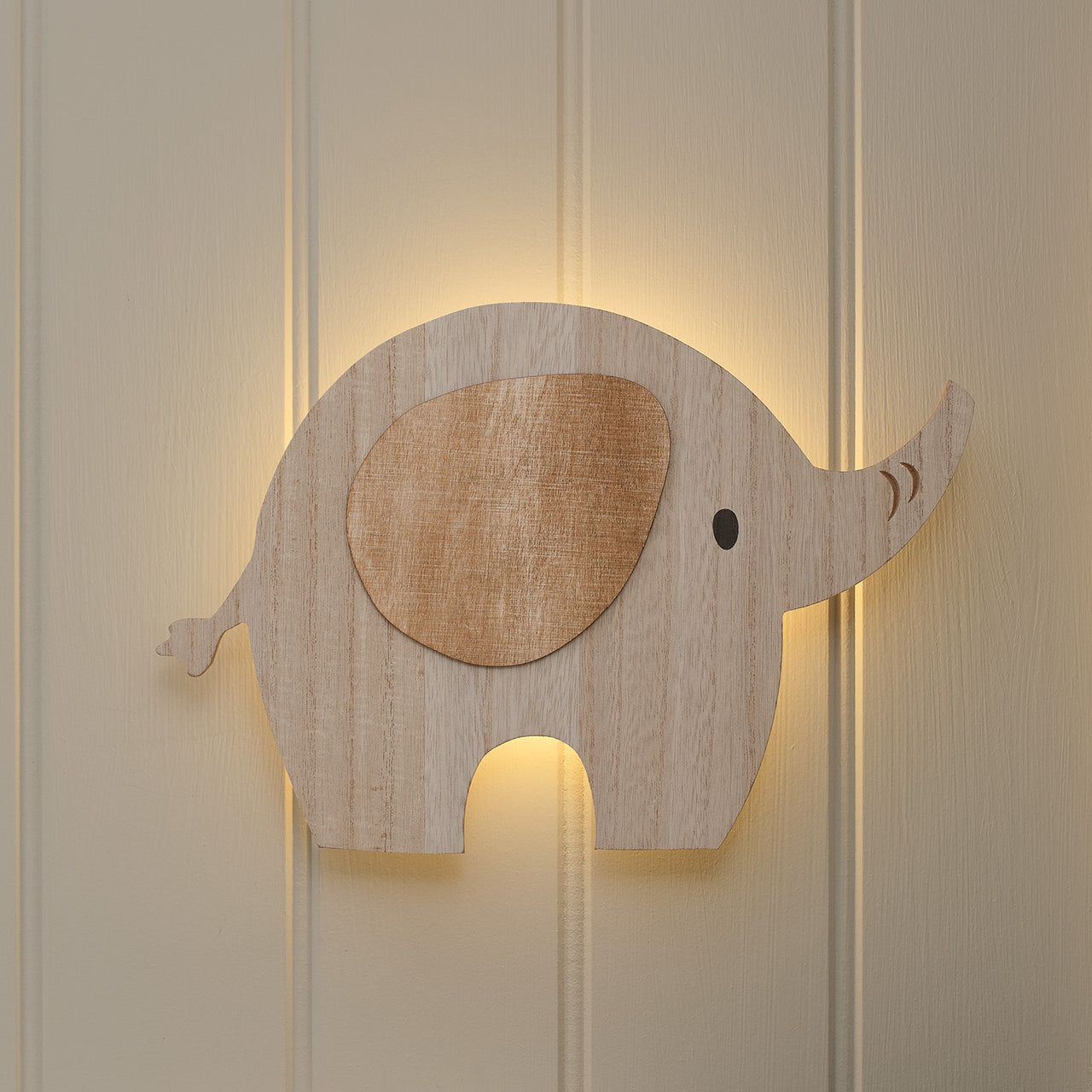 Elephant & Moon Children’s Wall Light