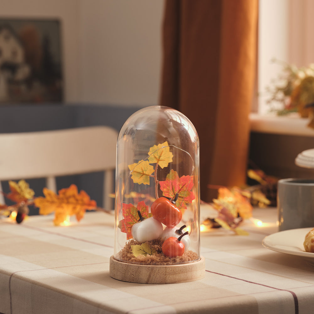 Pumpkin Patch LED Autumn Dome Decoration