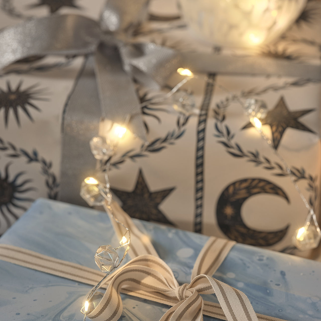 1.8m Crystal Light Up Micro LED Garland