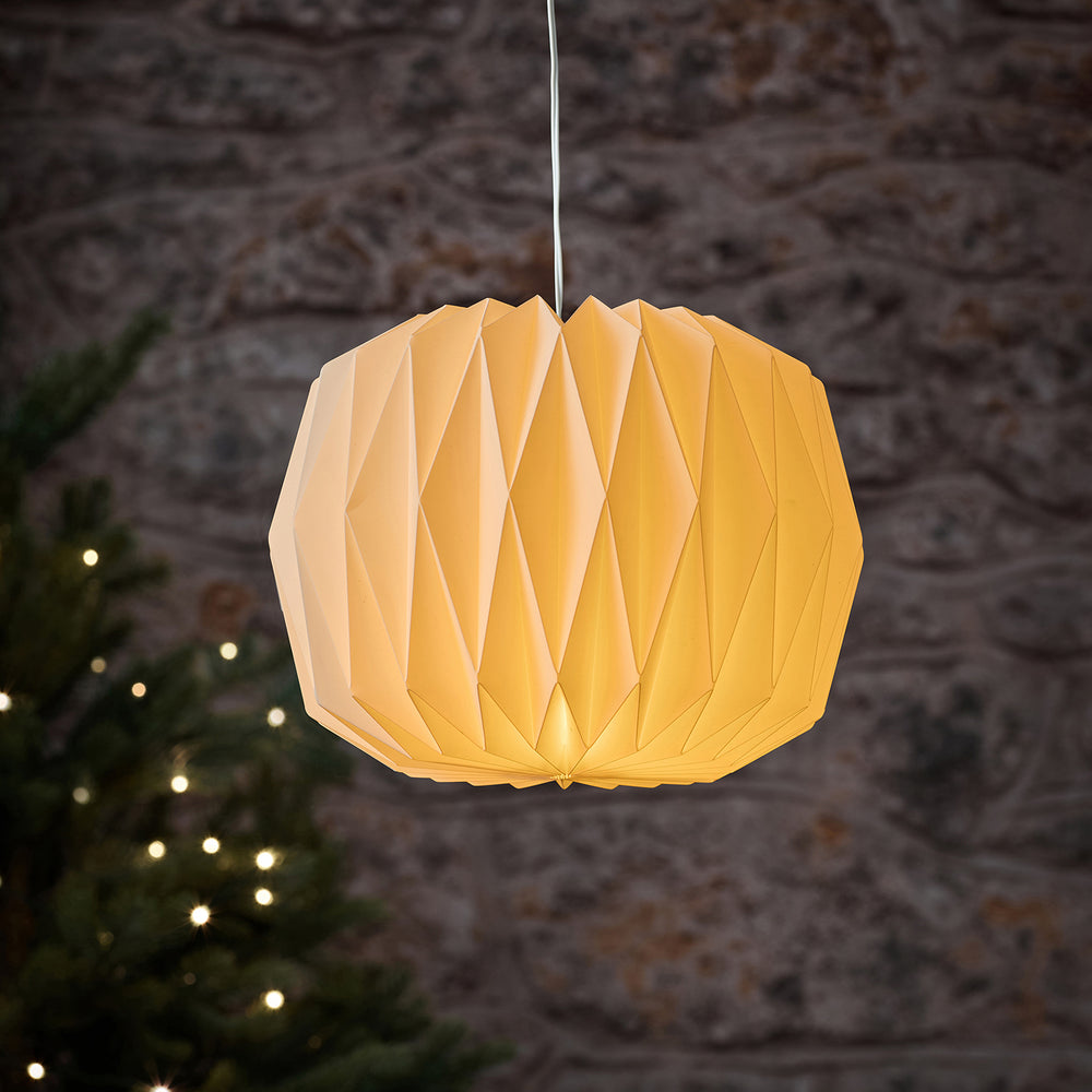 Paper Lantern Outdoor LED Pendant Light