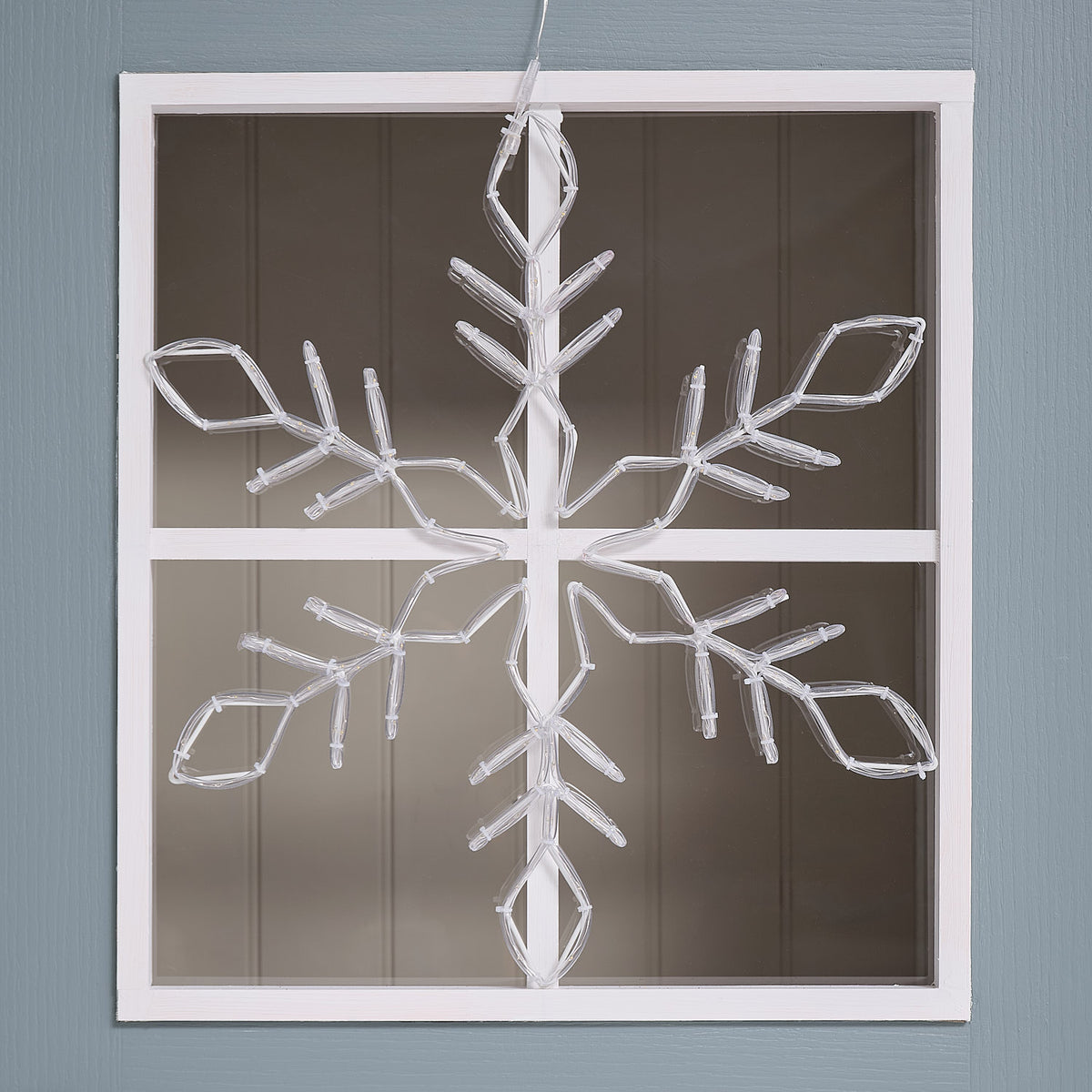 57cm Acrylic Snowflake Micro LED Silhouette Light